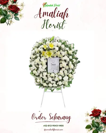 Krans Bunga Duka Patarongan